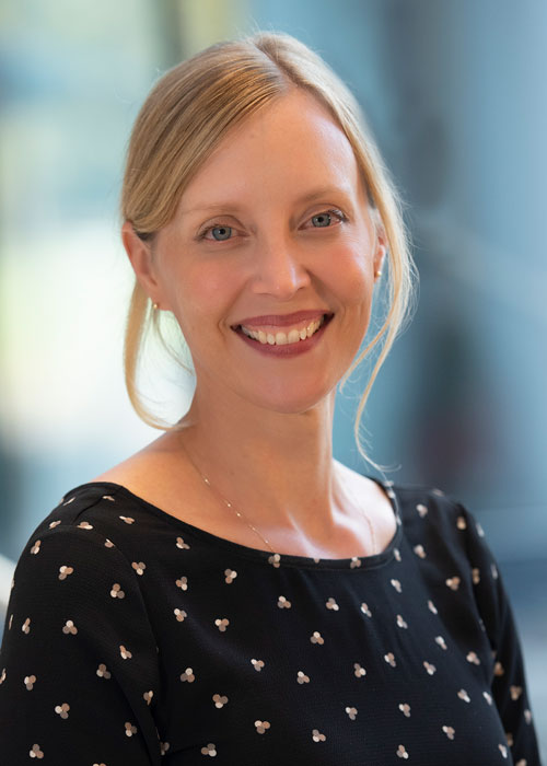 A headshot of Caroyln Hawley